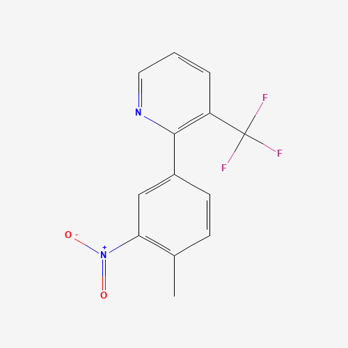 2-(4-methyl-3-nitrophenyl)-3-(trifluoromethyl)pyridine (CAS: 573676-05-8) - Related Chemical Product
