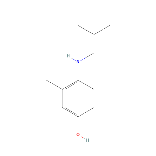 3-methyl-4-(2-methylpropylamino)phenol (CAS: 887587-87-3) - Related Chemical Product