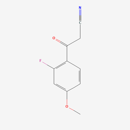 3-(2-fluoro-4-methoxyphenyl)-3-oxopropanenitrile (CAS: 1290181-04-2) - Related Chemical Product