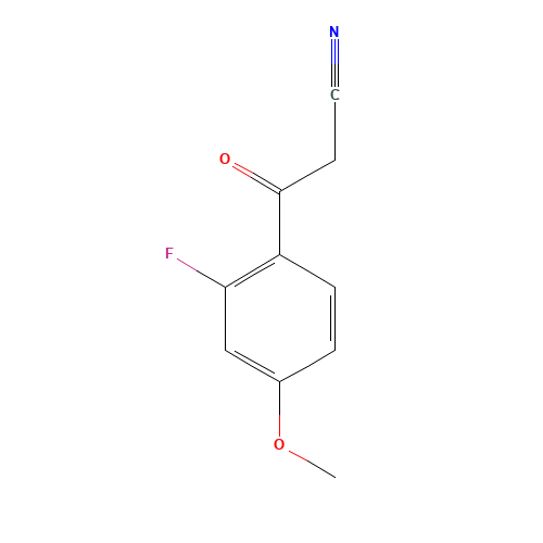 3-(2-fluoro-4-methoxyphenyl)-3-oxopropanenitrile (CAS: 1290181-04-2) - Related Chemical Product