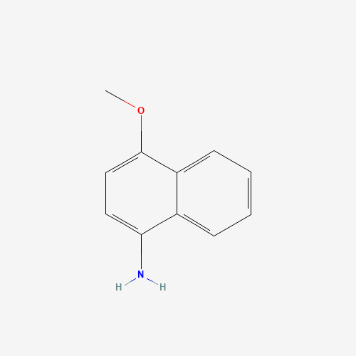 4-methoxynaphthalen-1-amine (CAS: 16430-99-2) - Chemical Structure and Molecular Formula 