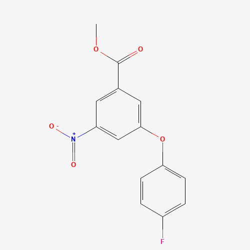 methyl 3-(4-fluorophenoxy)-5-nitrobenzoate (CAS: 1428901-25-0) - Related Chemical Product