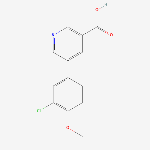 5-(3-chloro-4-methoxyphenyl)pyridine-3-carboxylic acid (CAS: 1261960-17-1) - Related Chemical Product