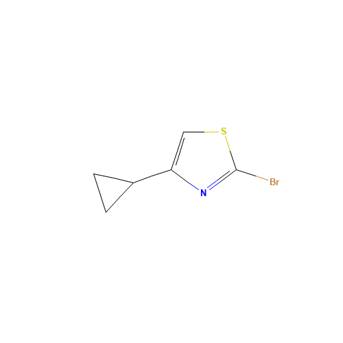 2-bromo-4-cyclopropyl-1,3-thiazole (CAS: 1095010-50-6) - Related Chemical Product