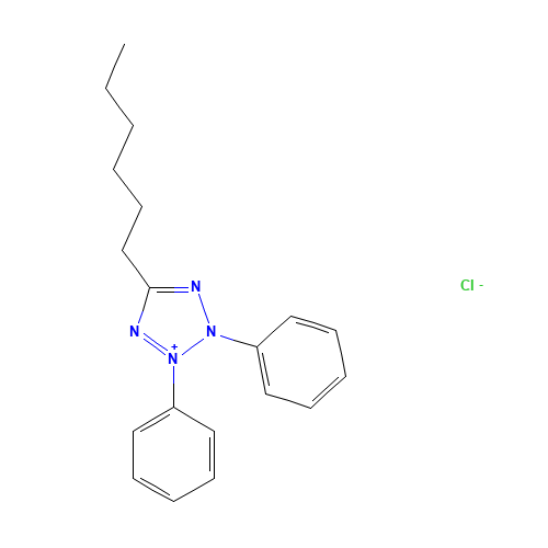 5-hexyl-2,3-diphenyltetrazol-2-ium;chloride (CAS: 99077-15-3) - Related Chemical Product