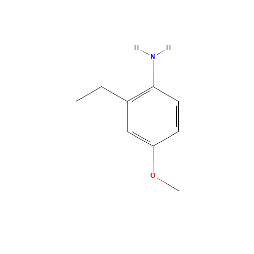 2-ethyl-4-methoxyaniline (CAS: 114747-31-8) - Chemical Structure and Molecular Formula 