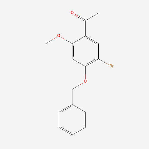 1-(5-bromo-2-methoxy-4-phenylmethoxyphenyl)ethanone (CAS: 749930-41-4) - Related Chemical Product