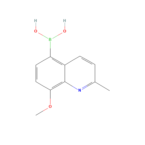 (8-methoxy-2-methylquinolin-5-yl)boronic acid (CAS: 1107064-35-6) - Related Chemical Product