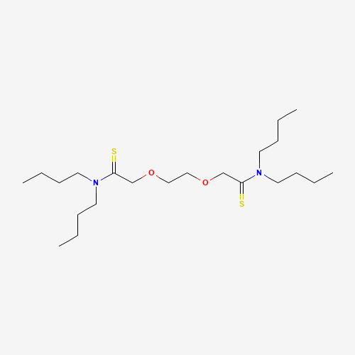 N,N-dibutyl-2-[2-[2-(dibutylamino)-2-sulfanylideneethoxy]ethoxy]ethanethioamide (CAS: 73487-00-0) - Related Chemical Product