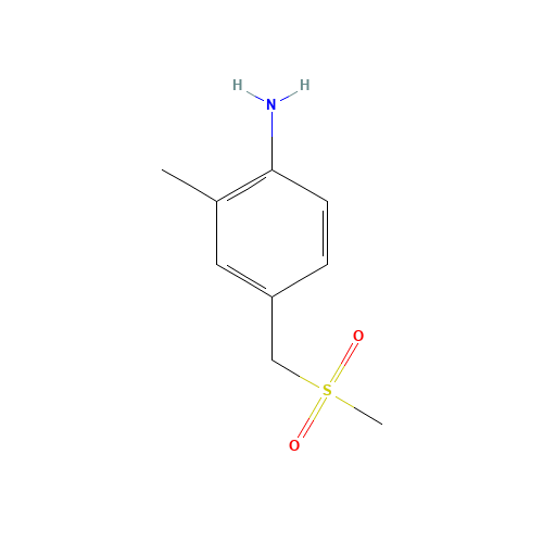 2-methyl-4-(methylsulfonylmethyl)aniline (CAS: 1296198-31-6) - Related Chemical Product