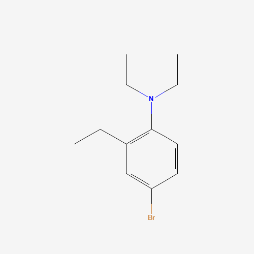 4-bromo-N,N,2-triethylaniline (CAS: 81090-39-3) - Related Chemical Product
