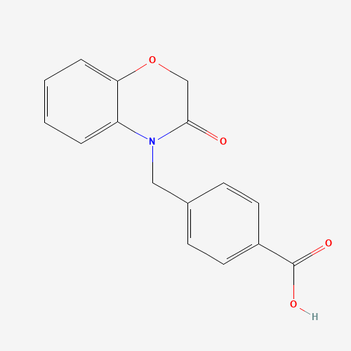 4-[(3-oxo-1,4-benzoxazin-4-yl)methyl]benzoic acid (CAS: 857492-98-9) - Related Chemical Product