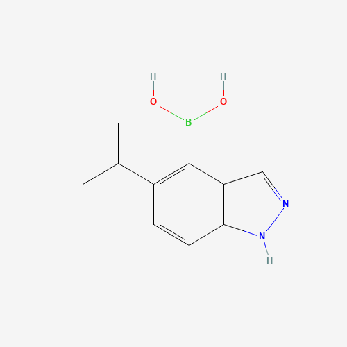 (5-propan-2-yl-1H-indazol-4-yl)boronic acid (CAS: 693285-67-5) - Related Chemical Product