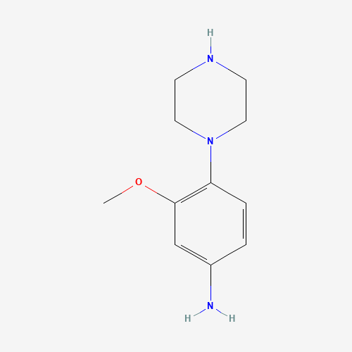 3-methoxy-4-piperazin-1-ylaniline (CAS: 433214-09-6) - Related Chemical Product
