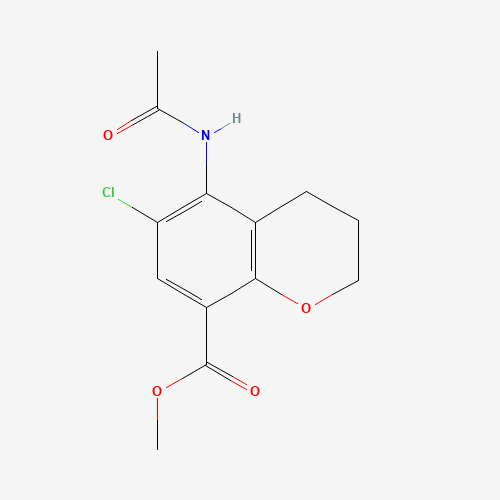 methyl 5-acetamido-6-chloro-3,4-dihydro-2H-chromene-8-carboxylate (CAS: 132976-77-3) - Related Chemical Product