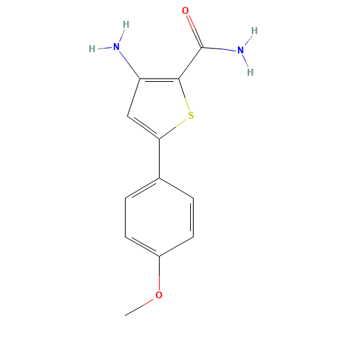3-amino-5-(4-methoxyphenyl)thiophene-2-carboxamide (CAS: 354812-16-1) - Related Chemical Product