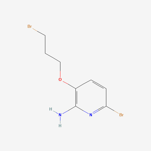6-bromo-3-(3-bromopropoxy)pyridin-2-amine (CAS: 1303588-52-4) - Related Chemical Product
