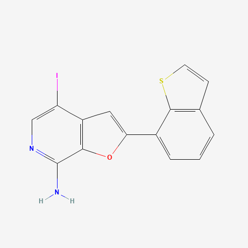 2-(1-benzothiophen-7-yl)-4-iodofuro[2,3-c]pyridin-7-amine (CAS: 1326713-84-1) - Related Chemical Product