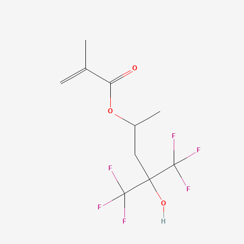 [5,5,5-trifluoro-4-hydroxy-4-(trifluoromethyl)pentan-2-yl] 2-methylprop-2-enoate (CAS: 630414-85-6) - Related Chemical Product