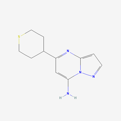 5-(thian-4-yl)pyrazolo[1,5-a]pyrimidin-7-amine (CAS: 1260105-88-1) - Related Chemical Product