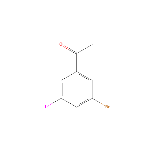 1-(3-bromo-5-iodophenyl)ethanone (CAS: 1003712-14-8) - Related Chemical Product