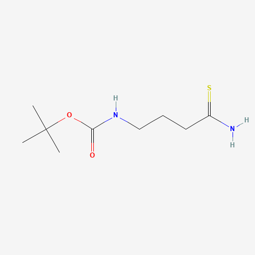 tert-butyl N-(4-amino-4-sulfanylidenebutyl)carbamate (CAS: 156642-19-2) - Related Chemical Product