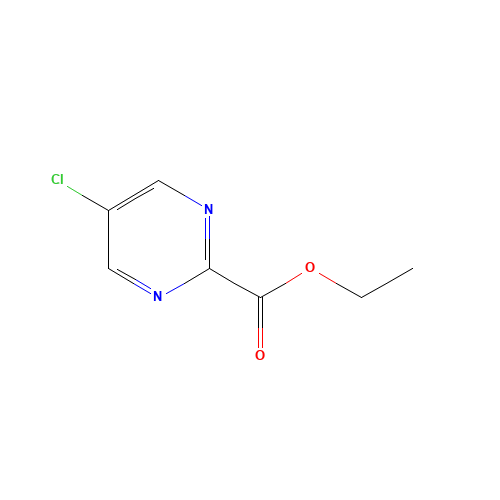 ethyl 5-chloropyrimidine-2-carboxylate (CAS: 1227571-82-5) - Chemical Structure and Molecular Formula 