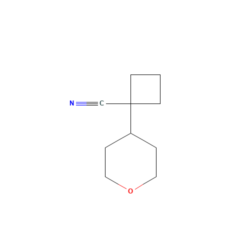 1-(oxan-4-yl)cyclobutane-1-carbonitrile (CAS: 1432493-07-6) - Related Chemical Product