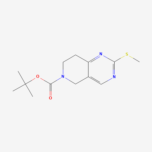 tert-butyl 2-methylsulfanyl-7,8-dihydro-5H-pyrido[4,3-d]pyrimidine-6-carboxylate (CAS: 259809-78-4) - Related Chemical Product
