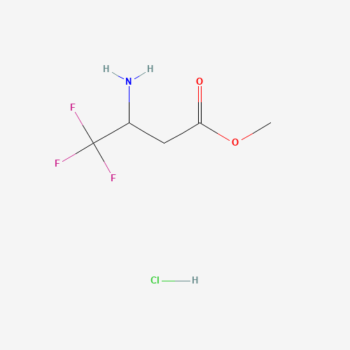 methyl 3-amino-4,4,4-trifluorobutanoate;hydrochloride (CAS: 169605-23-6) - Related Chemical Product
