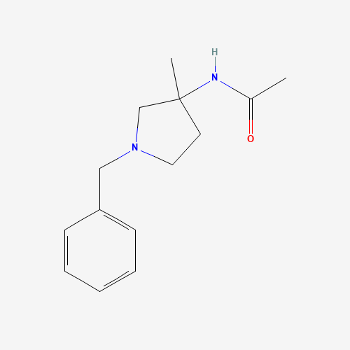 N-(1-benzyl-3-methylpyrrolidin-3-yl)acetamide (CAS: 96567-94-1) - Related Chemical Product