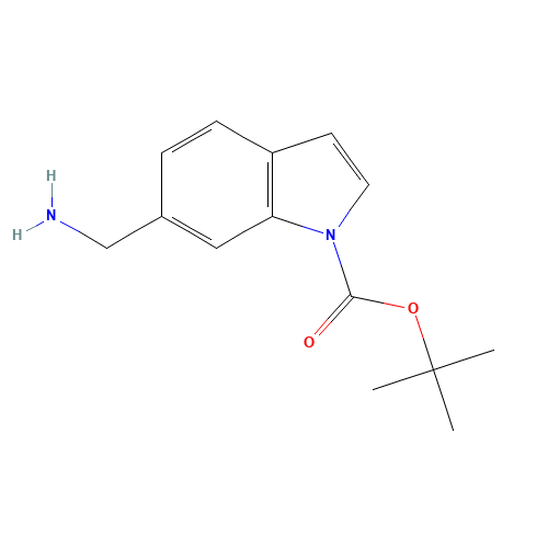 tert-butyl 6-(aminomethyl)indole-1-carboxylate (CAS: 887584-21-6) - Related Chemical Product