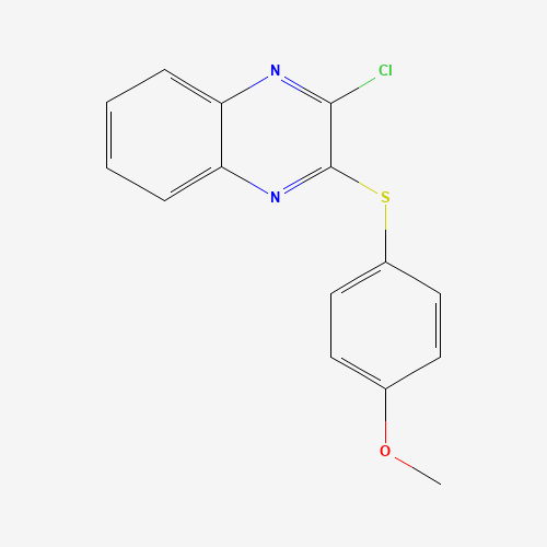 2-chloro-3-(4-methoxyphenyl)sulfanylquinoxaline (CAS: 87378-88-9) - Related Chemical Product