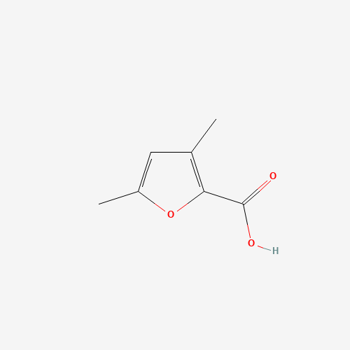 3,5-dimethylfuran-2-carboxylic acid (CAS: 34297-68-2) - Chemical Structure and Molecular Formula 