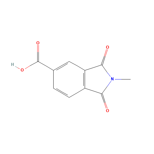 2-methyl-1,3-dioxoisoindole-5-carboxylic acid (CAS: 42710-39-4) - Related Chemical Product