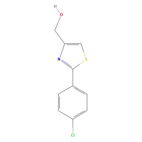[2-(4-chlorophenyl)-1,3-thiazol-4-yl]methanol (CAS: 36093-99-9) - Related Chemical Product