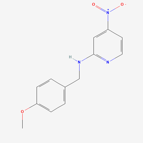 N-[(4-methoxyphenyl)methyl]-4-nitropyridin-2-amine (CAS: 942076-74-6) - Related Chemical Product