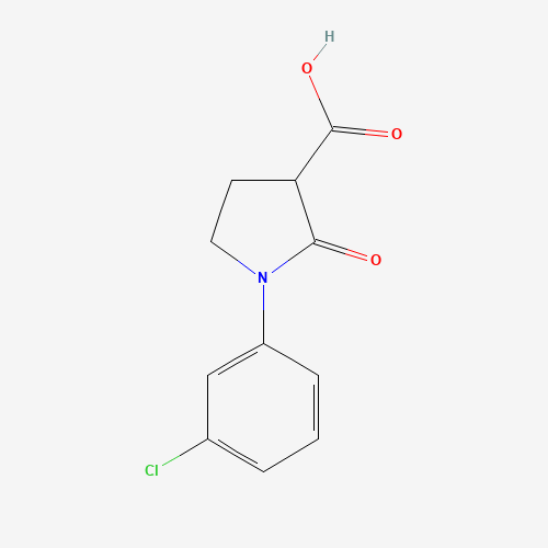 1-(3-chlorophenyl)-2-oxopyrrolidine-3-carboxylic acid (CAS: 618070-35-2) - Related Chemical Product