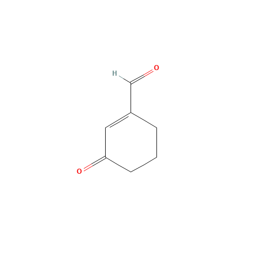 3-oxocyclohexene-1-carbaldehyde (CAS: 62952-40-3) - Related Chemical Product