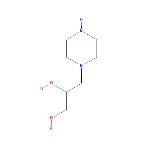 3-piperazin-1-ylpropane-1,2-diol (CAS: 7483-59-2) - Related Chemical Product