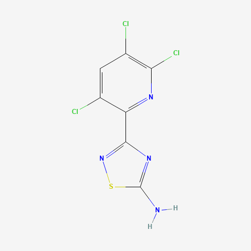 3-(3,5,6-trichloropyridin-2-yl)-1,2,4-thiadiazol-5-amine (CAS: 1179362-79-8) - Related Chemical Product