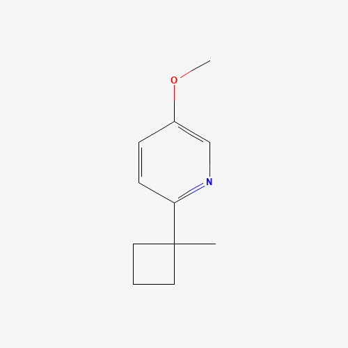 5-methoxy-2-(1-methylcyclobutyl)pyridine (CAS: 1196074-37-9) - Related Chemical Product