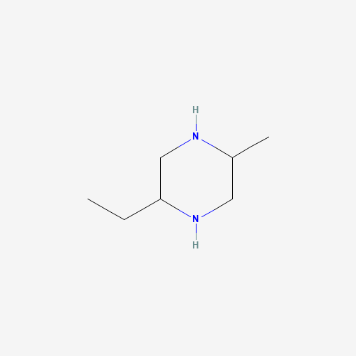 2-ethyl-5-methylpiperazine (CAS: 32736-20-2) - Chemical Structure and Molecular Formula 
