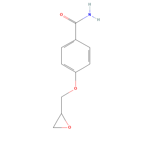 4-(oxiran-2-ylmethoxy)benzamide (CAS: 28763-58-8) - Related Chemical Product