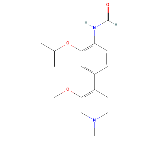 N-[4-(5-methoxy-1-methyl-3,6-dihydro-2H-pyridin-4-yl)-2-propan-2-yloxyphenyl]formamide (CAS: 1462951-55-8) - Related Chemical Product
