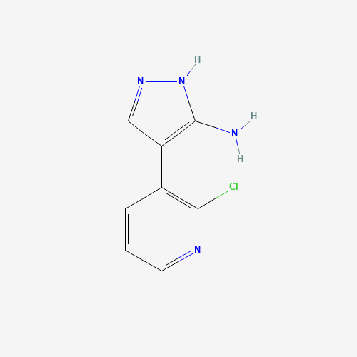 4-(2-chloropyridin-3-yl)-1H-pyrazol-5-amine (CAS: 945599-36-0) - Related Chemical Product