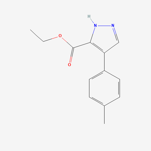 ethyl 4-(4-methylphenyl)-1H-pyrazole-5-carboxylate (CAS: 187159-25-7) - Related Chemical Product