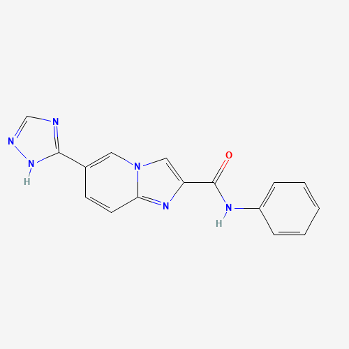 N-phenyl-6-(1H-1,2,4-triazol-5-yl)imidazo[1,2-a]pyridine-2-carboxamide (CAS: 1167623-48-4) - Related Chemical Product