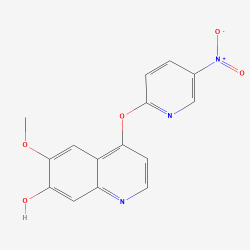 6-methoxy-4-(5-nitropyridin-2-yl)oxy-1H-quinolin-7-one (CAS: 960299-72-3) - Related Chemical Product