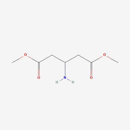 dimethyl 3-aminopentanedioate (CAS: 77313-09-8) - Chemical Structure and Molecular Formula 